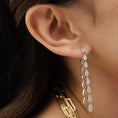 Load image into Gallery viewer, 18 Karat Yellow Gold and Diamond Convertible Drop Earrings
