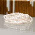 Load image into Gallery viewer, 3mm Freshwater Pearl Seven Wrap Beaded Bracelet
