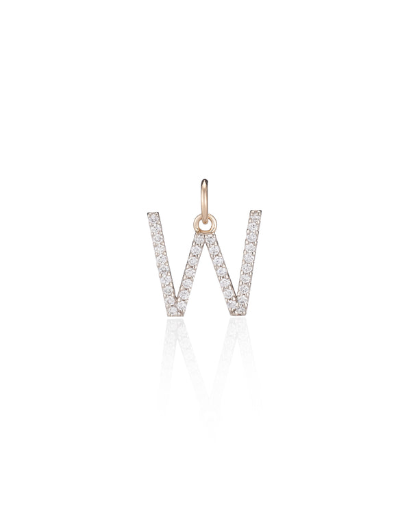 DIAMOND W CHARM