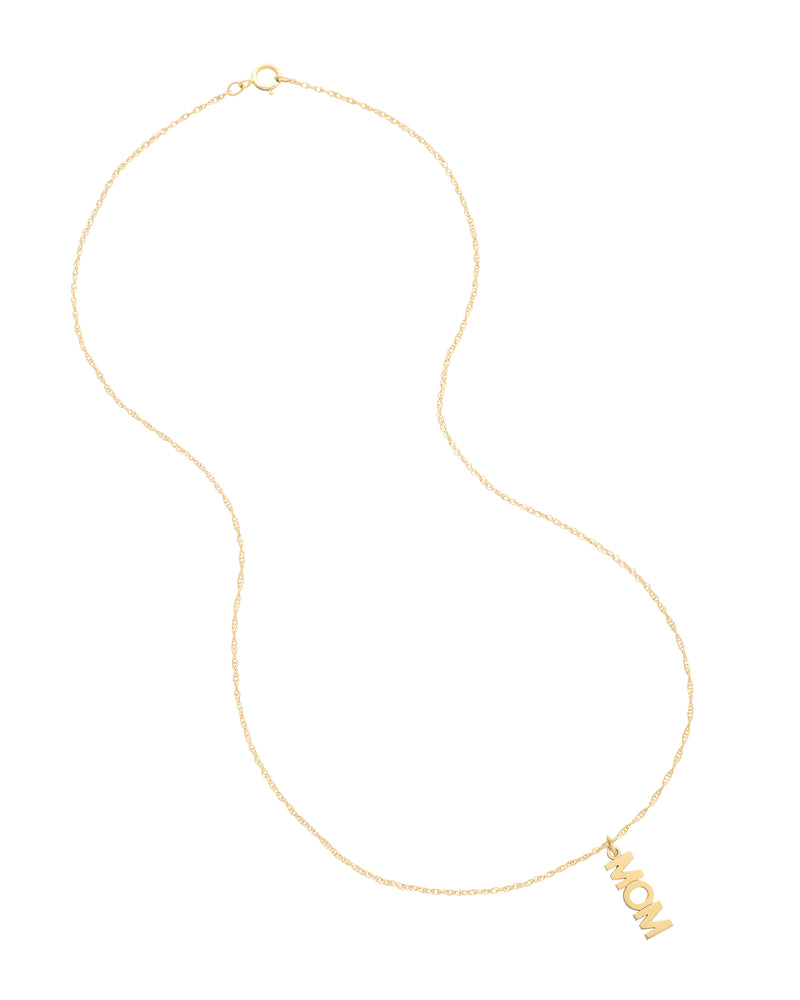 yellow-gold-mom-pendant-necklace