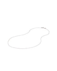 Load image into Gallery viewer, 14 Karat White Gold 22" Adjustable Petite Cable Chain
