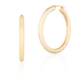 Load image into Gallery viewer, yellow-gold-tube-hoop-earrings
