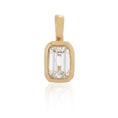 Load image into Gallery viewer, Yellow Gold and Bezel Set Diamond Charm
