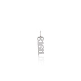 14 Karat Gold Aspen Zip Code Charm