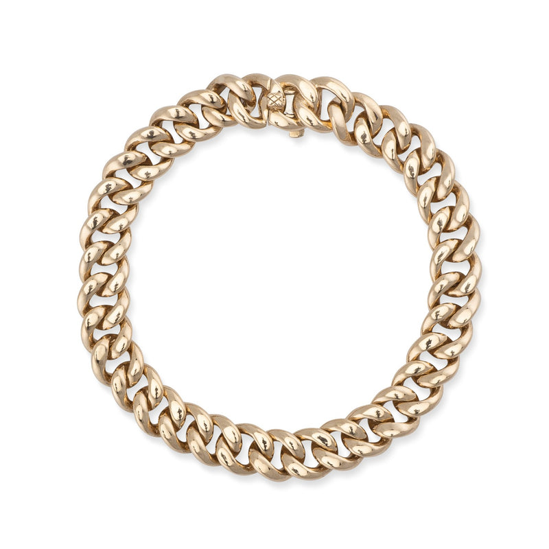 Solid Curb Link Bracelet