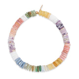 8mm Multicolored Opal Beaded Bracelet