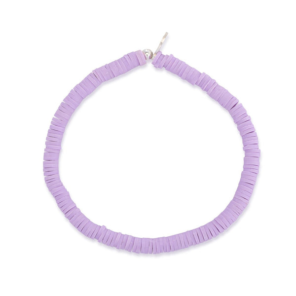 4mm Lilac Vinyl Bracelet