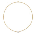 Load image into Gallery viewer, 18 Karat Yellow Gold Mosaic 4.00cts Diamond 16.00" Tennis Necklace
