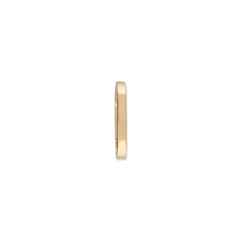 14 Karat Yellow Gold Small Paperclip Enhancer