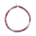 Load image into Gallery viewer, 4mm Ombre Pink Sapphire Beaded Bracelet
