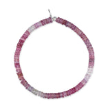 4mm Ombre Pink Sapphire Beaded Bracelet