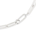Load image into Gallery viewer, Sterling Silver Chain Small Clasp Necklace
