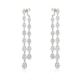 Load image into Gallery viewer, 18 Karat White Gold and Diamond Convertible Drop Earrings
