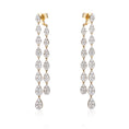 Load image into Gallery viewer, 18 Karat Yellow Gold and Diamond Convertible Drop Earrings
