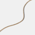 Load image into Gallery viewer, All The Way Yellow Gold 4.95cts Diamond 16.50" Tennis Choker Necklace
