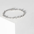 Load image into Gallery viewer, 18 Karat White Gold Fancy Shape Diamond Bracelet
