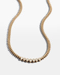 Load image into Gallery viewer, 14 Karat Bezel Diamond Pear Tennis Necklace
