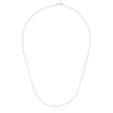 14 Karat White Gold Micro Itsy Paperclip Chain