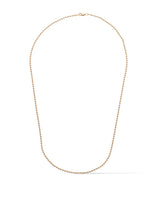 14 Karat Yellow Gold Ball Chain Necklace