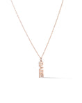 Load image into Gallery viewer, rose-gold-babe-pendant-necklace

