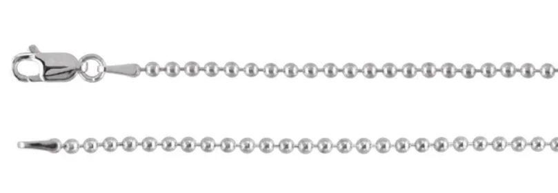 Custom Block Name Plate Necklace