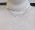 Load image into Gallery viewer, White Gold All The Way 3.25cts Diamond 18" Tennis Necklace
