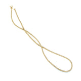 Yellow All The Way 2.75cts Diamond 16" Tennis Necklace