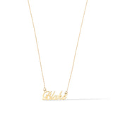 Custom Script Name Plate Necklace