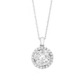 Load image into Gallery viewer, Mosaic Diamond Slide Circle Necklace
