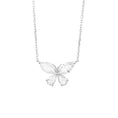 Load image into Gallery viewer, 18 Karat White Gold and Diamond Butterfly Pendant
