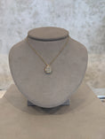 Load image into Gallery viewer, Yellow Pave Diamond Slide Pear Necklace
