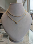 Load image into Gallery viewer, 14 Karat Gold Mosaic Diamond Ball Chain Necklace
