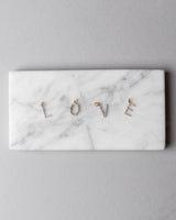 Diamond L Letter Charm