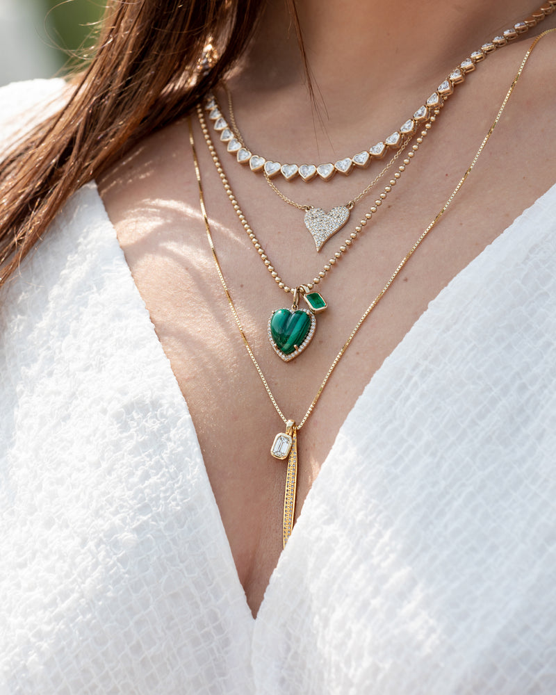 14 Karat Yellow Gold 22" Adjustable Fancy Box Chain