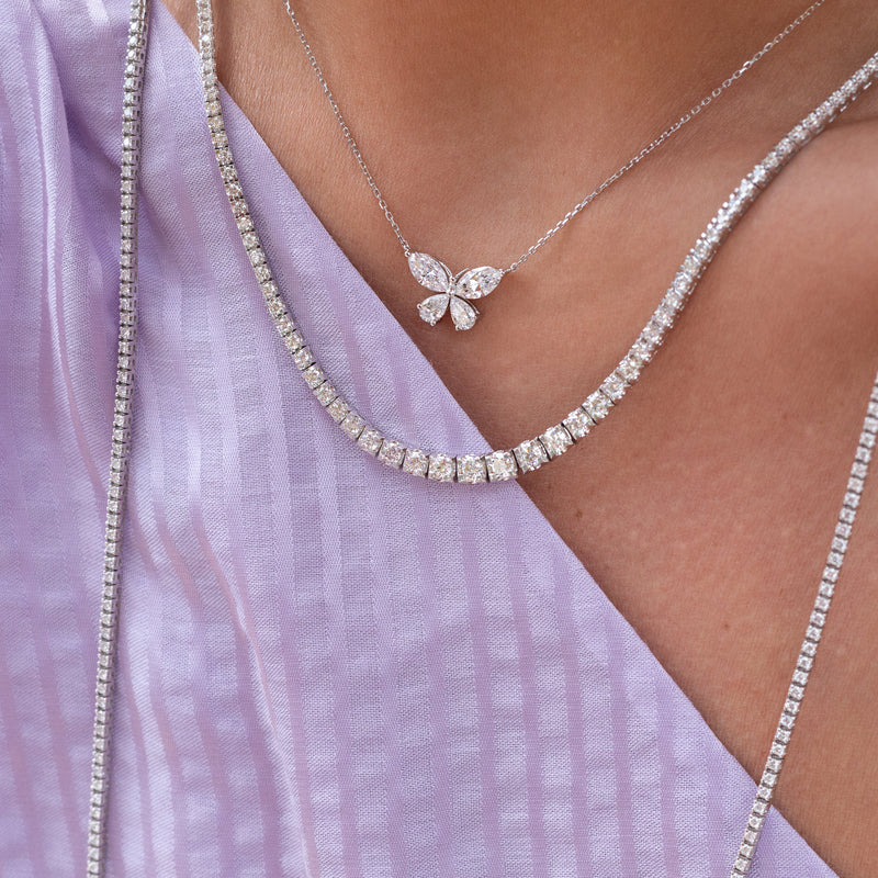 Posie Charlie Cloud® Floating Diamond Butterfly Necklace 1.54 ctw – RW Fine  Jewelry