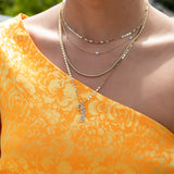Yellow Gold and Bezel Set Yellow Sapphire Charm