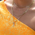 Load image into Gallery viewer, All The Way Yellow Gold 3.25cts Diamond 17.50" Tennis Necklace
