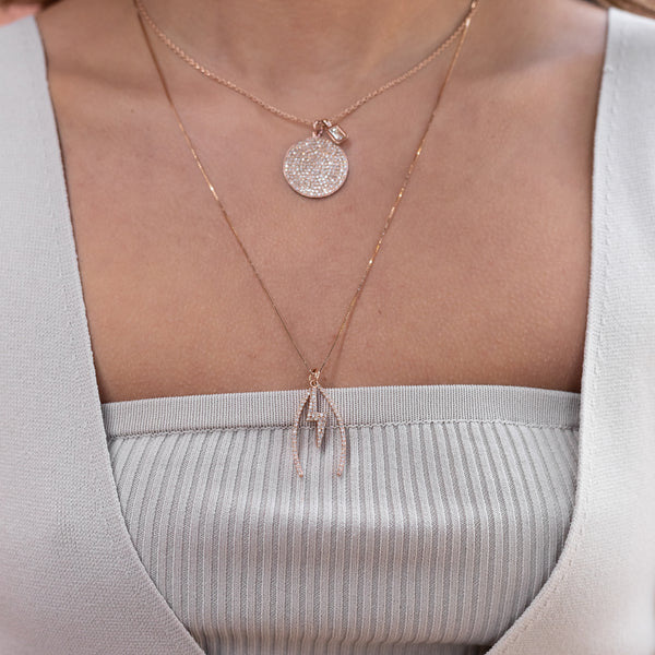 14 Karat Rose Gold 22" Adjustable Fancy Box Chain