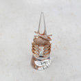 Load image into Gallery viewer, 14 Karat Rose Gold and Diamond Criss Cross Ring
