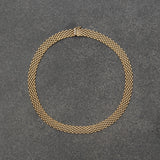 14 Karat Yellow Panther Chain Necklace