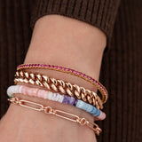 Solid Curb Link Bracelet
