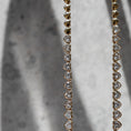 Load image into Gallery viewer, Yellow Gold Bezel Set 8.00cts Full Cut Diamond Heart 17.00" Tennis Necklace
