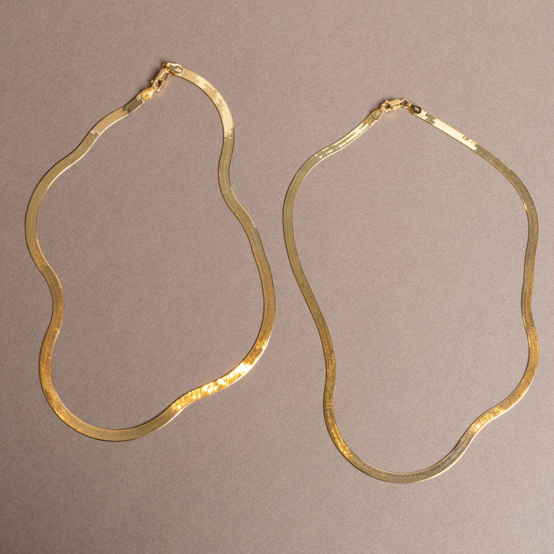 yellow-gold-herringbone-necklace