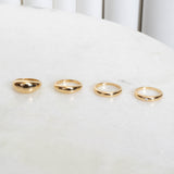 14 Karat Gold Dome Diamond Ring