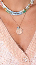Load image into Gallery viewer, Rose Gold Diamond Butterfly Coin Pendant
