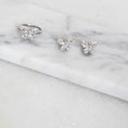 Load image into Gallery viewer, 18 Karat White Gold and Diamond Butterfly Ring

