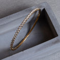 Load image into Gallery viewer, 18 Karat Yellow Gold 2.50cts Diamond Hinge Bracelet
