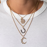 14 Karat Yellow Gold Ball Chain Necklace