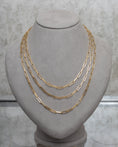 Load image into Gallery viewer, 14 Karat Yellow Gold Solid Thick Paperclip Chain
