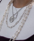 Load image into Gallery viewer, White Ball Chain Necklace
